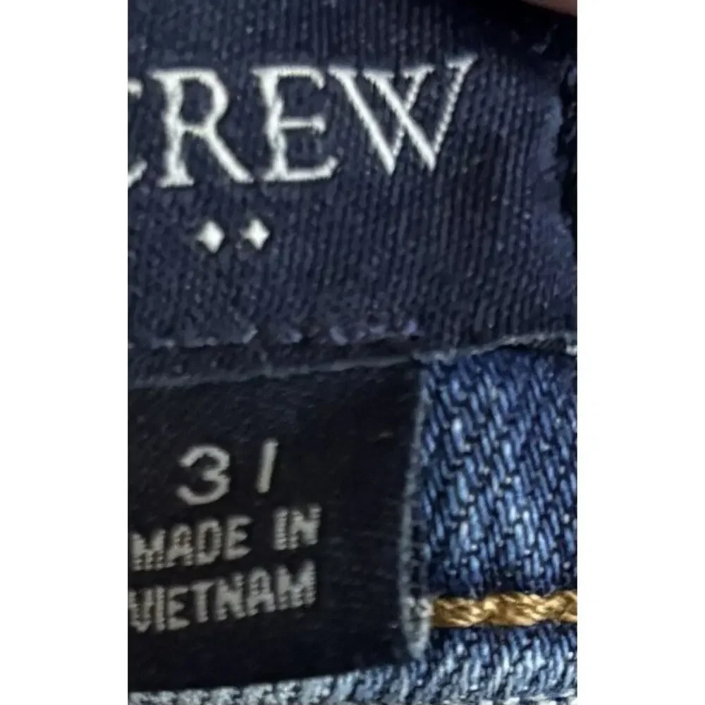 J. CREW Denim Shorts‎ Women Pockets High Rise 31 Medium Wash